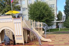 Детская площадка. Фото администрации Ставрополя.