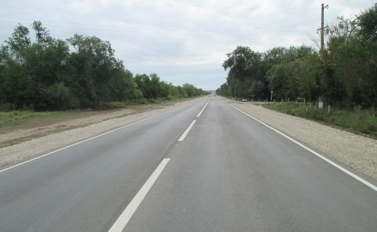 Обновленная дорога. Фото миндор СК.