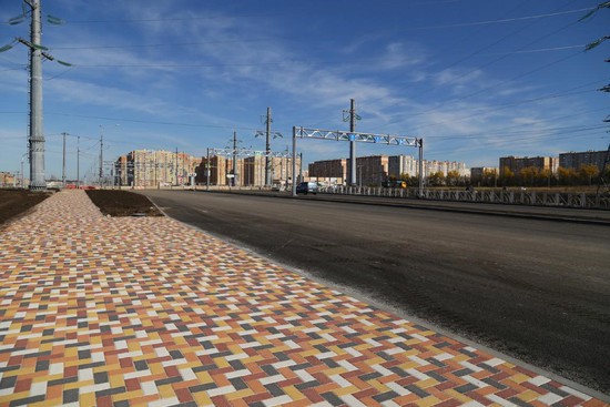 Тротуар. Фото администрации Ставрополя