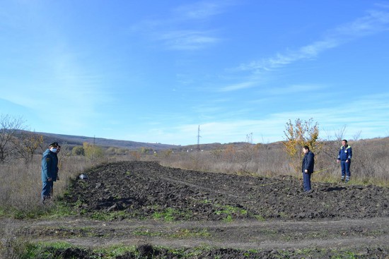 Опашка земель. Фото администрации Ставрополя