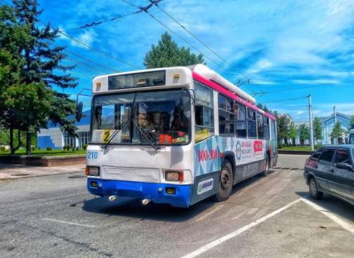 Ставропольский троллейбус. Фото из инстаграм ГУП СК СТП
