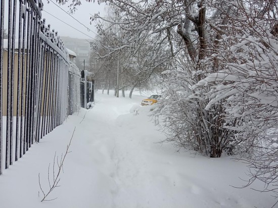 Зима. Ставрополь. Фото Александра Плотникова из архива редакции