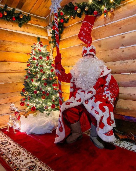 Ставропольский Дед Мороз. Фото администрации Ставрополя