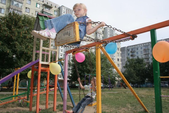 Детская площадка. Фото из архива Вечернего Ставрополя