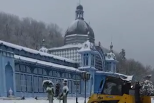 Стоп-кадр Ольги Богатеевой из видео администрации г. Железноводска