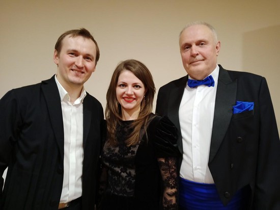 Никита Борисоглебский, Анжелика Михайленко и Андрей Абрамов. Фото Татьяны Даниелян.
