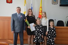 Семья с сертификатом на выплату. Администрация Арзгирского округа Ставропольского края
