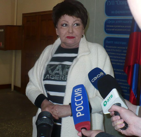 Заместитель министра здравоохранения Ставропольского края Ольга Дроздецкая.