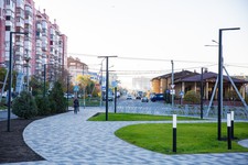 Ставрополь, сквер на пересечении улиц Чехова и Мимоз. Фото миндор СК