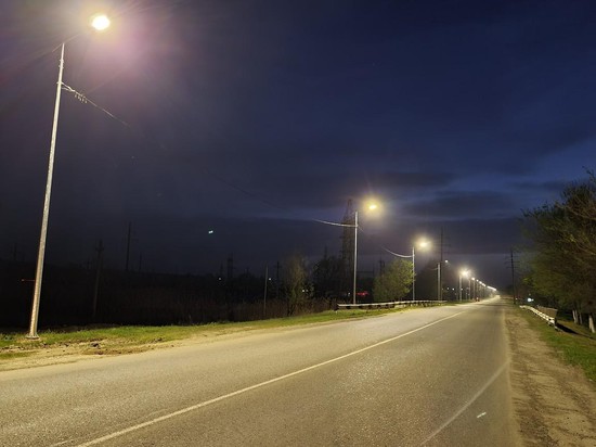 Уличное освещение. Фото администрации Благодарненского округа