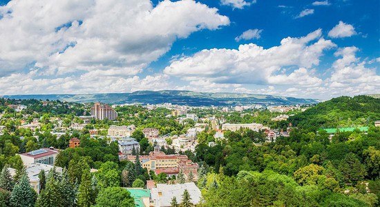 Вид на Кисловодск. Фото администрации города