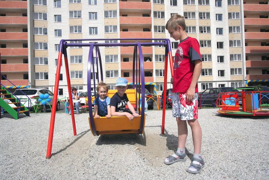 Детские и спортивные площадки – для юных ставропольцев
