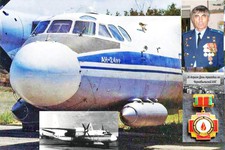 Александр Николаев и его самолет