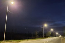 Уличное освещение. Фото администрации Благодарненского округа