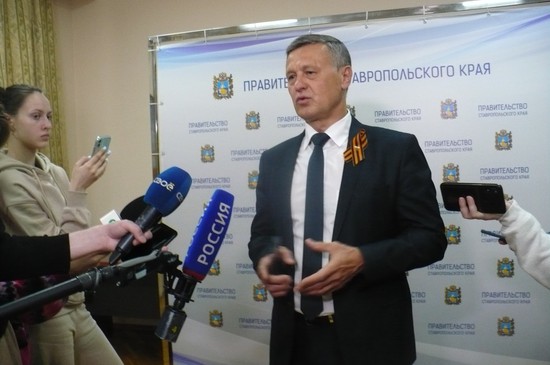 Министр ЖКХ Ставрополья Роман Марченко выступил на брифинге