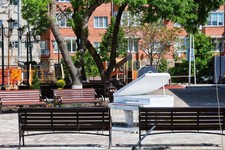 Фонтан-рояль в Невинномысске. Фото администрации города
