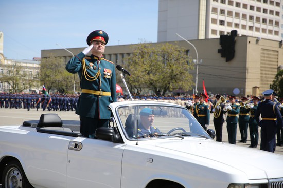 Парад Победы 9 мая 2022 года. Пресс-служба администрации г. Ставрополя