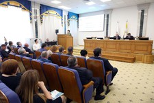 Министр финансов СК Лариса Калинченко на публичных слушаниях отчиталась об исполнении регионального бюджета