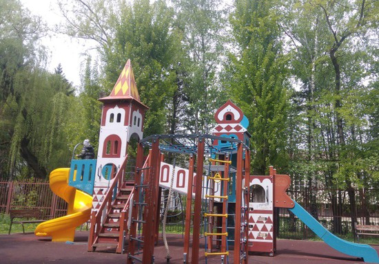 Детская игровая площадка на Ставрополье