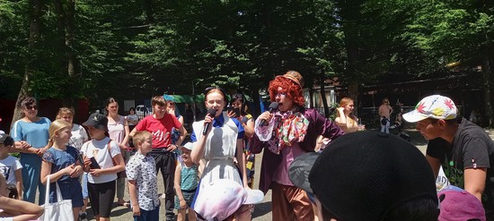 Праздник детства в парке Победы Ставрополя
