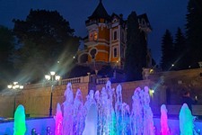 Светомузыкальный фонтан. Фото администрации Кисловодска