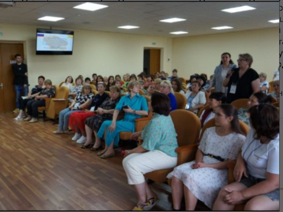 Педагоги из ЛНР в Ставрополе. Фото с сайта СКИРО ПК и ПРО