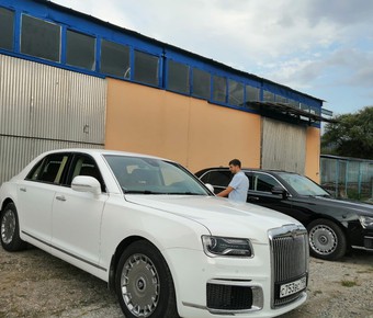 Президентский автомобиль «Aurus» прошел испытания на пути от Кисловодска в Джилы-Су