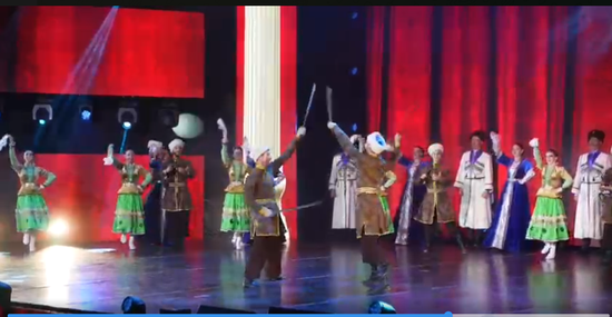 Выступление «Вольной степи на «Кавказ мьюзик фест 2022», скриншот из видео-проморолика