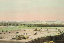 Вид на крепость Георгиевск. 1793 – 1794 годы