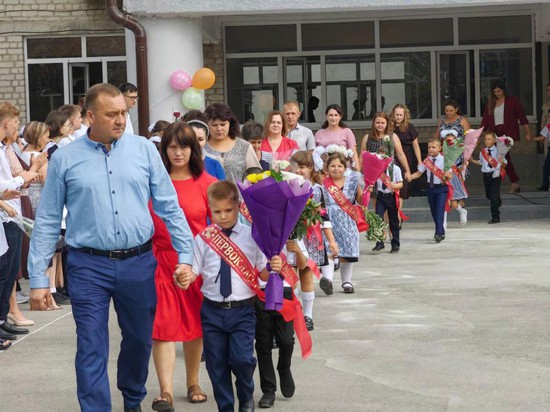 Обновленная школа открыла свои двери для учеников