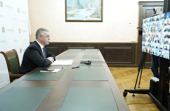 Заседание координационного Совета по обеспечению экономической стабильности. Пресс-служба губернатора Ставропольского края
