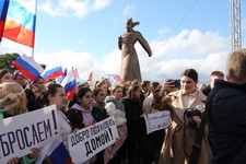 Митинг "Своих не бросаем" состоялся в Ставрополе