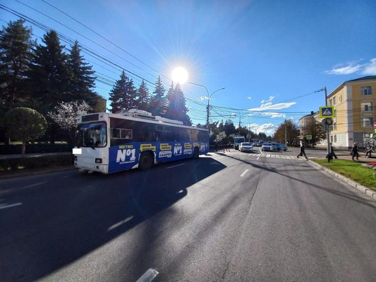 Ставрополь, ДТП с троллейбусом. Фото ГИБДД СК