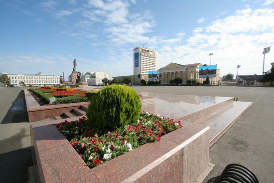 Площадь Ленина в Ставрополе. Фото Александра Плотникова