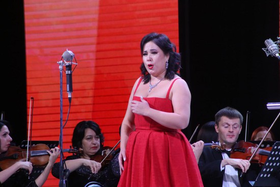 Солистка театра «Астана опера» Салтанат Ахметова 