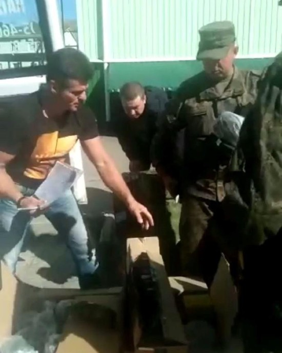 В Крым мобилизованным ставропольцам доставили необходимый груз