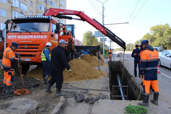 Водовод в Ставрополе отремонтировали досрочно