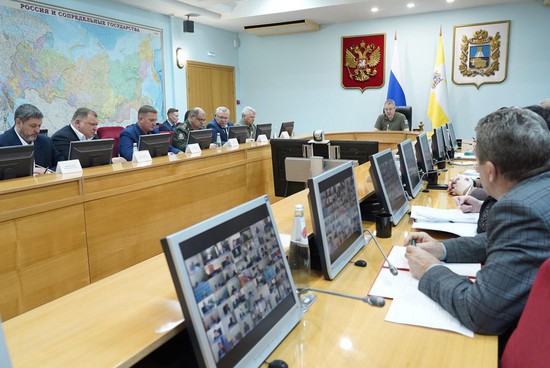 Заседание краевого межведомственного штаба состоялось в правительстве Ставрополья