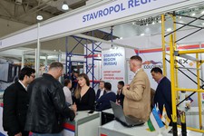 Стенд Ставрополья на международной строительной выставке. Фото минэк СК