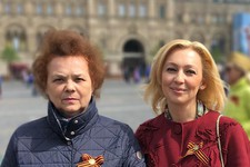 Ольга Тимофеева с мамой