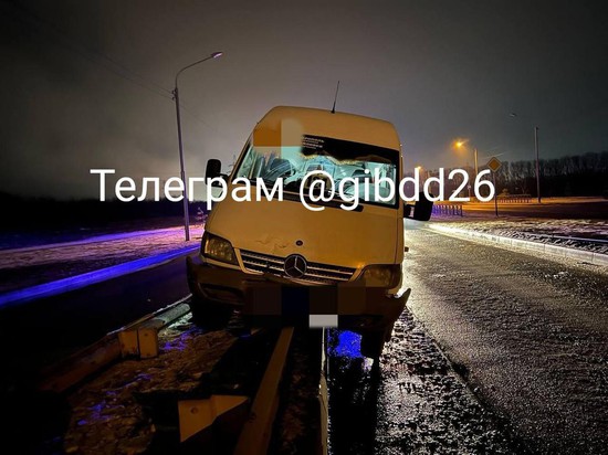 В Ставрополе в ДТП попал нетрезвый водитель маршрутки. Фото ГИБДД СК