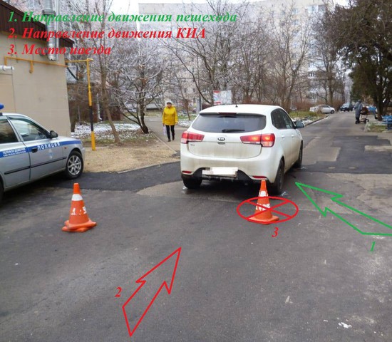 В Ставрополе за один день под колеса авто попали 2 пешехода. Фото ГИБДД города