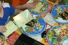 Дети в Ставрополе готовят письма Деду Морозу