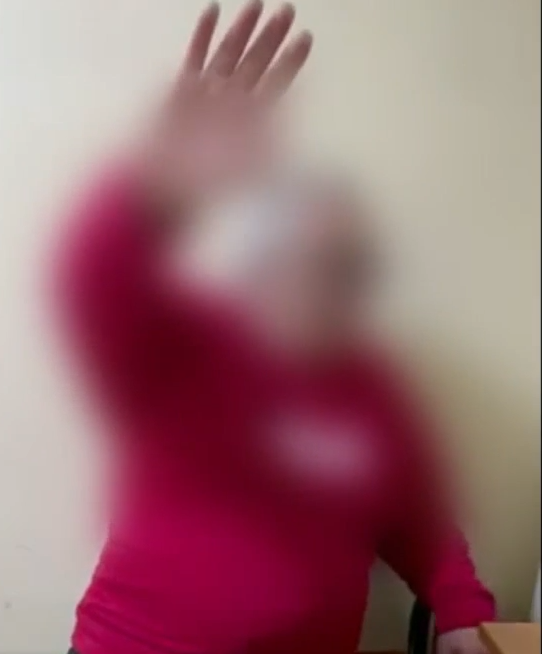 Задержанный пьяный водитель.Скриншот из видео УГИБДД ГУ МВД России по Ставропольскому краю