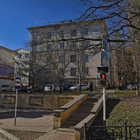 Общежитие в Ставрополе на ул. Комсомольская, 60. Фото - Яндекс.Карты