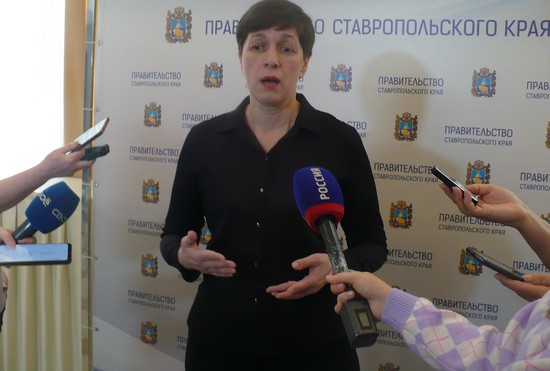 Министр труда и соцзащиты населения Ставропольского края Елена Мамонтова