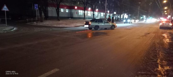 Вечером под колеса авто попал пенсионер в Ставрополе. Фото ГИБДД СК
