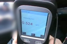 На фото кадр из видео Госавтоинспекции СК