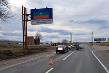 На границе Ставрополья и КЧР случилась авария. Фото ГИБДД СК