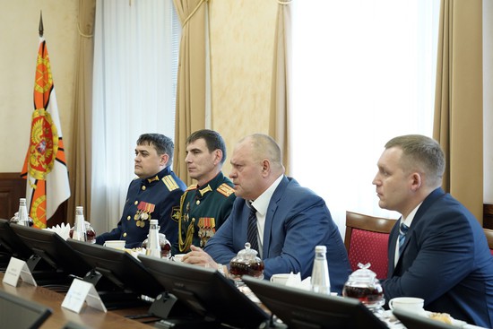 Участники церемонии. Пресс-служба губернатора Ставропольского края